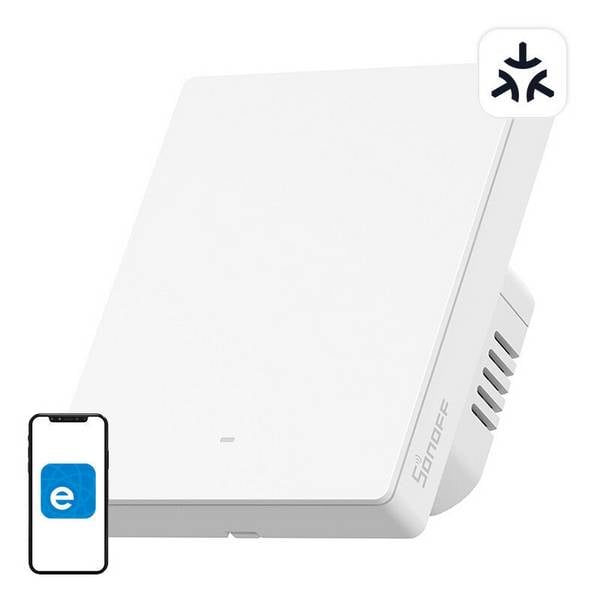 Sonoff - M5-1C-80W - Matter M5-1C-80W Smart-Wandschalter (1 Kanal, für Rahmen)