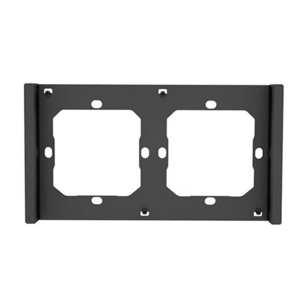 Sonoff - M5-2C-80-F - Rahmen für Schalter M5 80 doppelt 2-fach SONOFF M5-2C-80-F (graphit/schwarz)