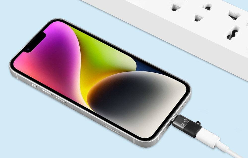 Preisbild für Adapter OTG USB-C auf Lightning Puluz PU649B
