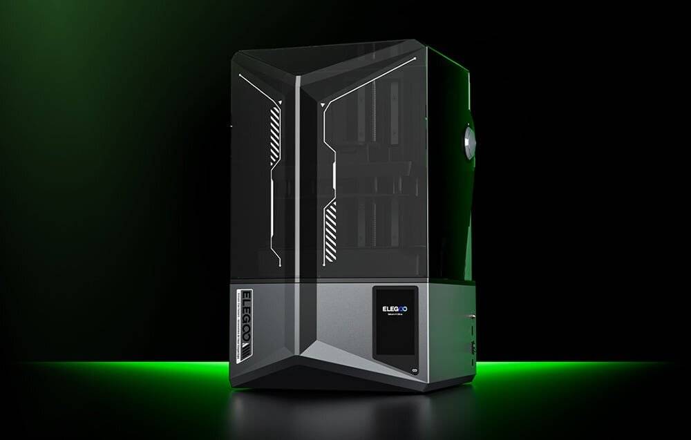 Preisbild für ELEGOO Saturn 4 Ultra, 12K MSLA 3D-Drucker, 218.88x122.88x220 mm, Auto-Leveling, AI-Kamera