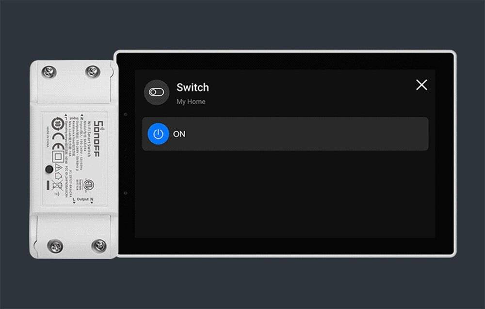 Symbolbild für Sonoff - NSPanel120PB - SONOFF NSPanel Pro 120 Smart Control Panel Matter WiFi/Bluetooth/ZigBee (schwarz)
