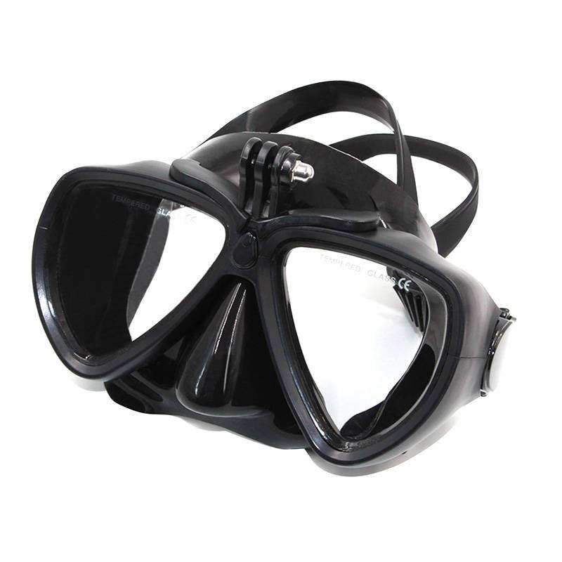 Telesin - GP-DIV-GS2-BK - Telesin-Tauchmaske mit abnehmbarer Halterung für Sportkameras-0