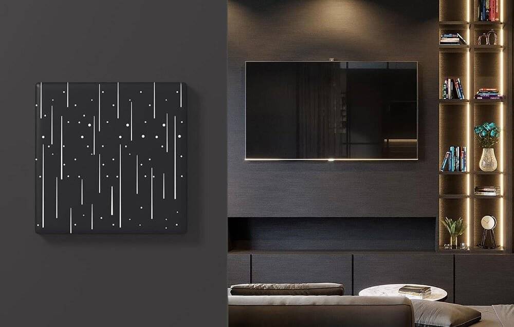 Preisbild für Sonoff - T5-1C-86-star - Dekorative Abdeckung/Kappe für T5 SONOFF Star 1C Touch-Schalter