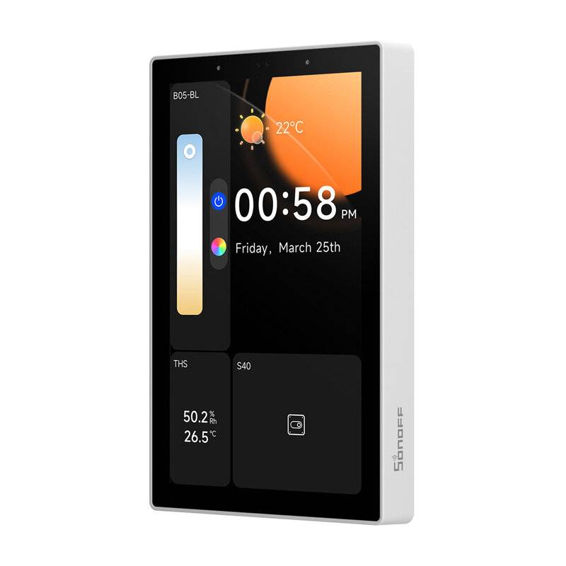 Sonoff - NSPanel120PW - SONOFF NSPanel Pro 120 Smart Control Panel Matter WiFi/Bluetooth/ZigBee (weiß)-2