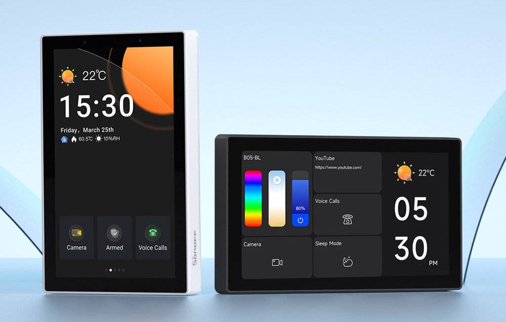 Symbolbild für Sonoff - NSPanel120PW - SONOFF NSPanel Pro 120 Smart Control Panel Matter WiFi/Bluetooth/ZigBee (weiß)