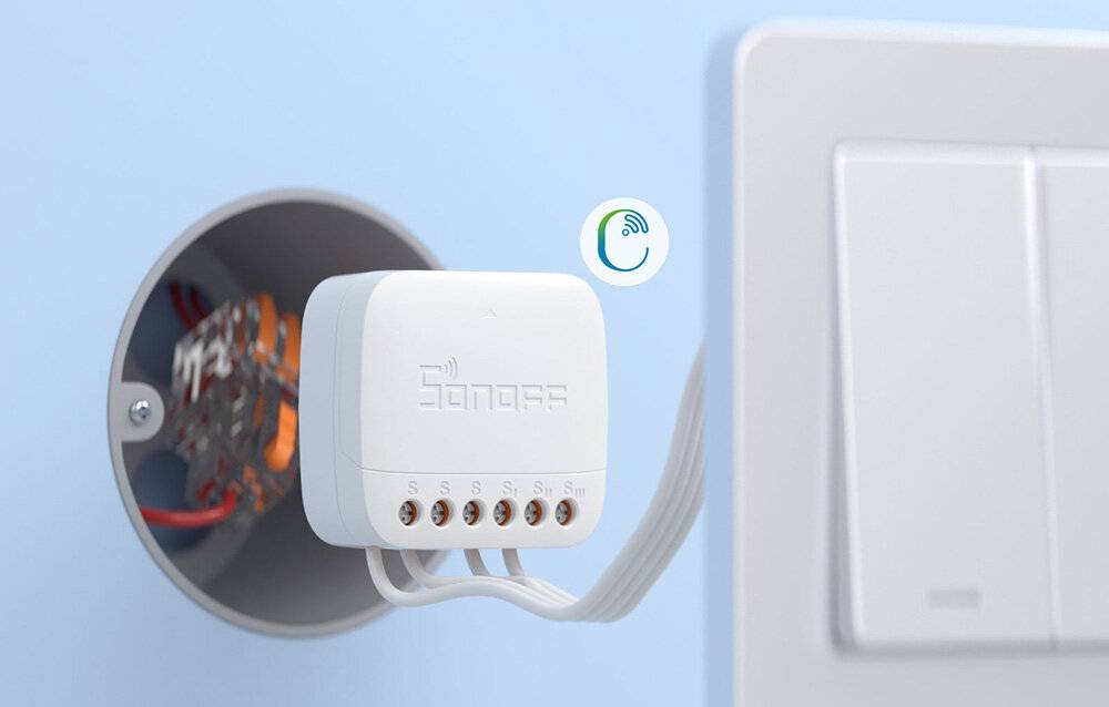 Preisbild für Smart Switch WiFi Sonoff S-MATE2 (kein Nullleiter)