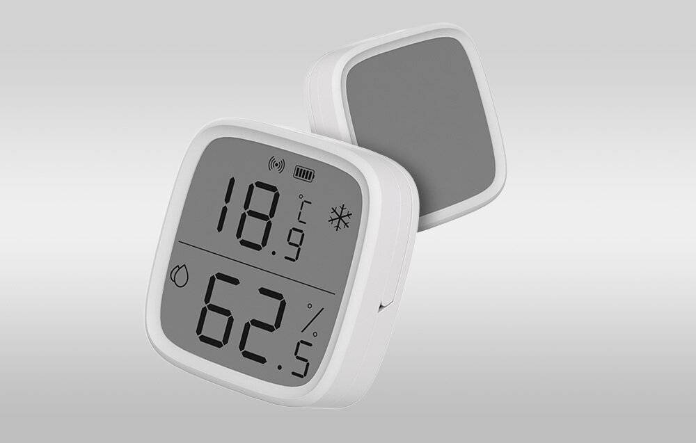 Intelligenter Temperatur- und Luftfeuchtigkeitssensor ZigBee LCD Sonoff SNZB-02D-3