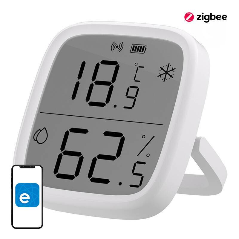 Intelligenter Temperatur- und Luftfeuchtigkeitssensor ZigBee LCD Sonoff SNZB-02D-0