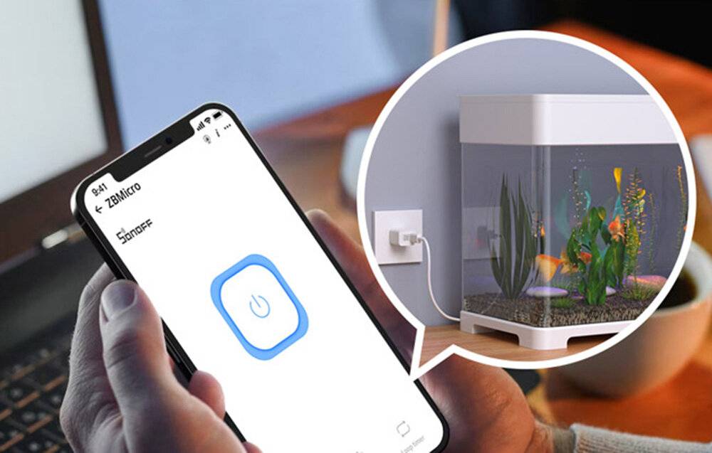 Preisbild für Intelligenter Adapter, USB-ZigBee-Schalter SONOFF ZBMicro (max 36W)
