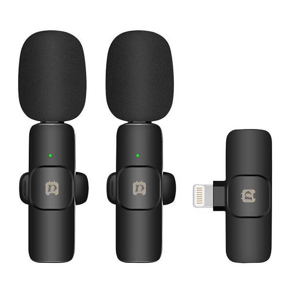 Puluz - PU3150B - Puluz PU3150B Lavalier-Funkmikrofon, Lightning-Typ.