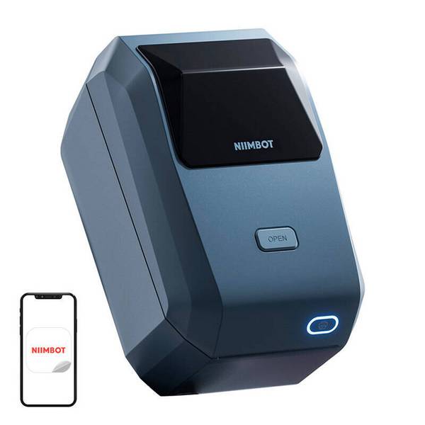 NIIMBOT - K3 Blue - Niimbot K3 tragbarer Etikettendrucker (blau)