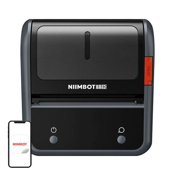 NIIMBOT - B3S_P-Grey - Niimbot B3S_P Thermodrucker Grau