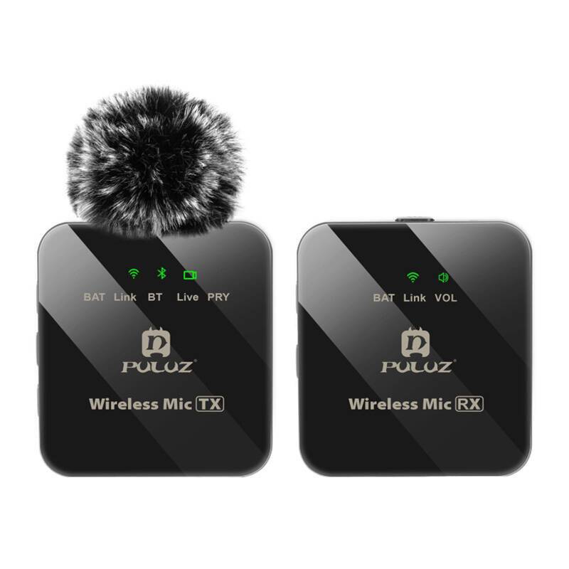 Puluz - PU3153B - Drahtloses Lavalier-Mikrofon PULUZ 1 TX + 1 RX-2