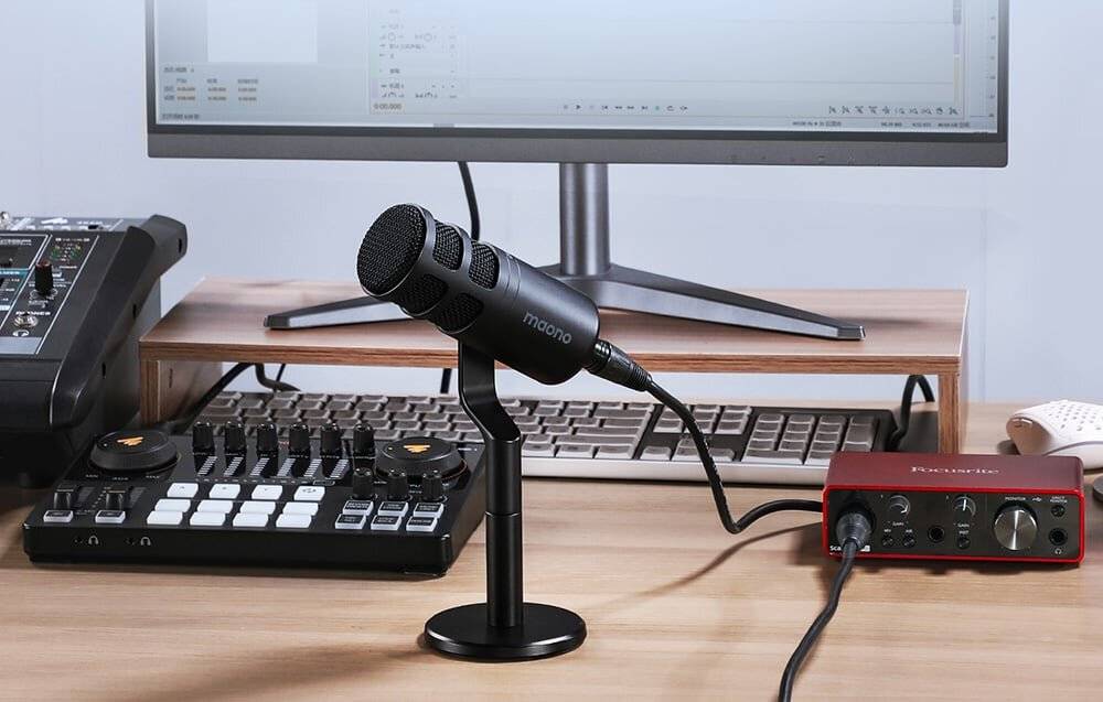 Maono PD100 Mikrofon Schwarz-2