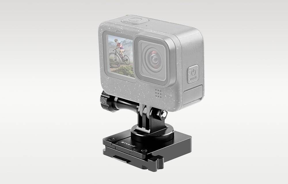 Puluz - PU935B - Puluz Helmhalterung für Sportkameras (DJI, GoPro, Insta360)-3