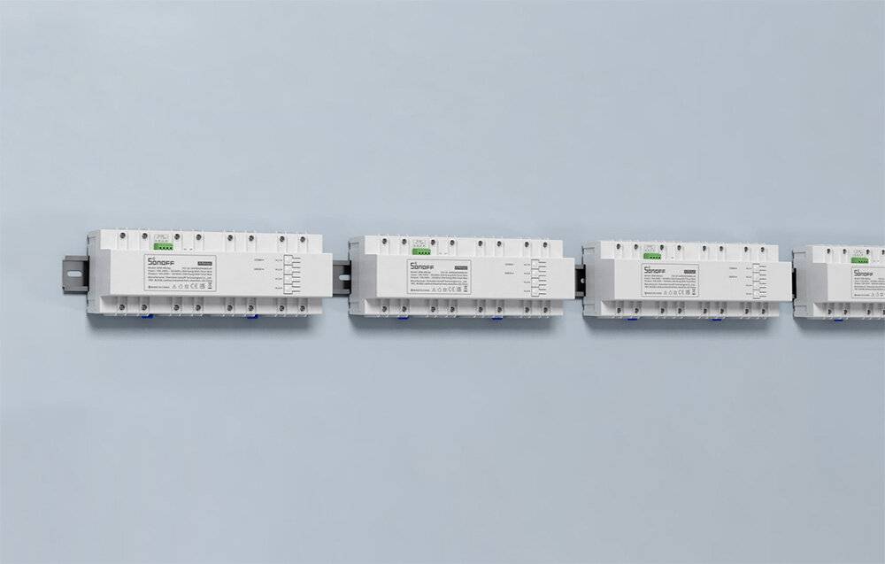 Intelligenter Schalter Sonoff SPM-4Relay 4 x 20A WiFi-5