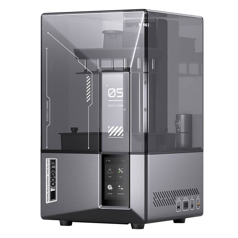 ELEGOO Mars 5 Ultra 3D-Drucker, 9K Mono LCD, 150mm/h, Tilt-Release, Auto-Nivellierung-1