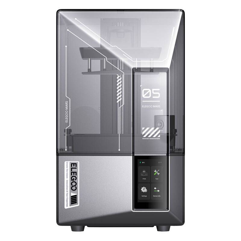 ELEGOO Mars 5 Ultra 3D-Drucker, 9K Mono LCD, 150mm/h, Tilt-Release, Auto-Nivellierung-0