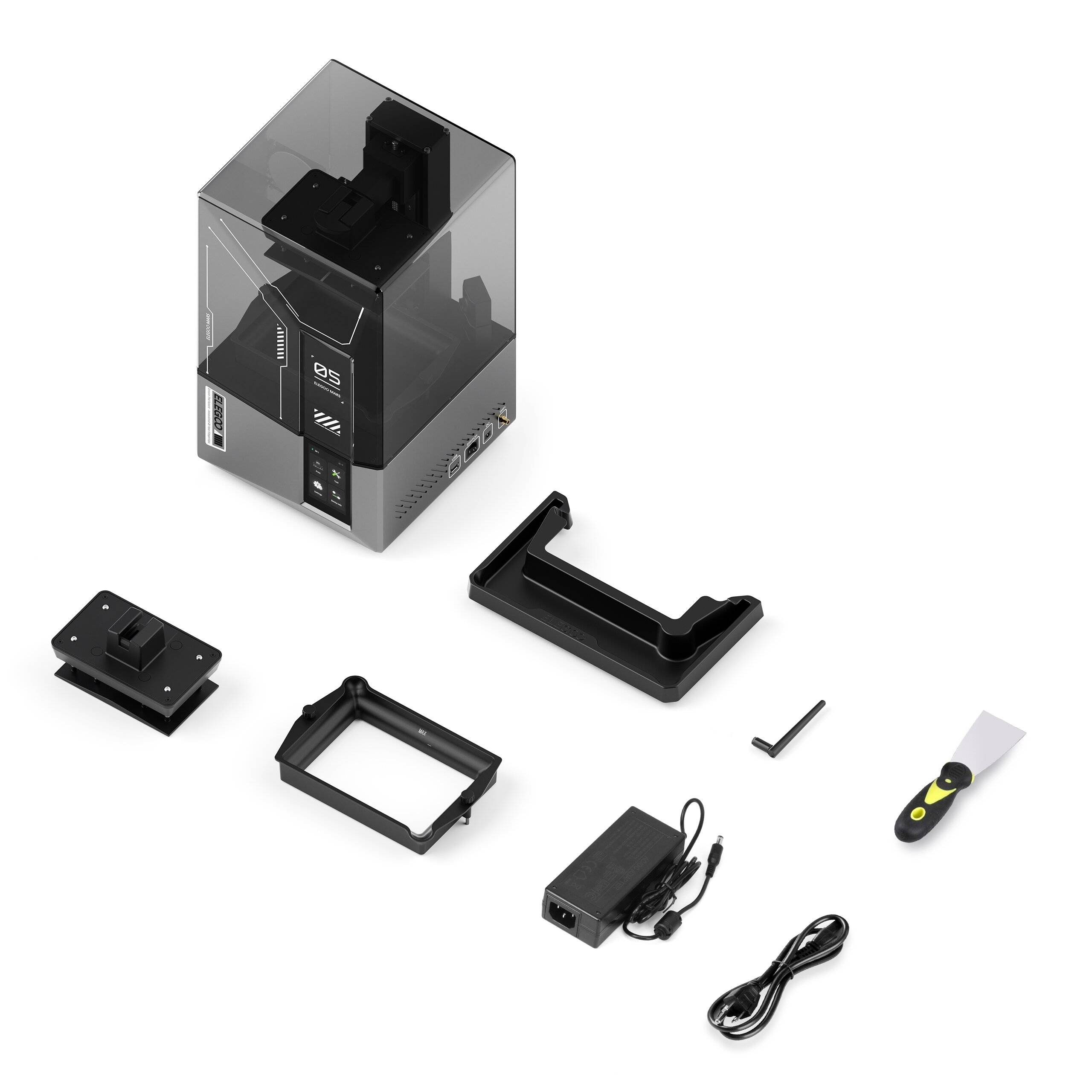 ELEGOO Mars 5 Ultra 3D-Drucker, 9K Mono LCD, 150mm/h, Tilt-Release, Auto-Nivellierung-4