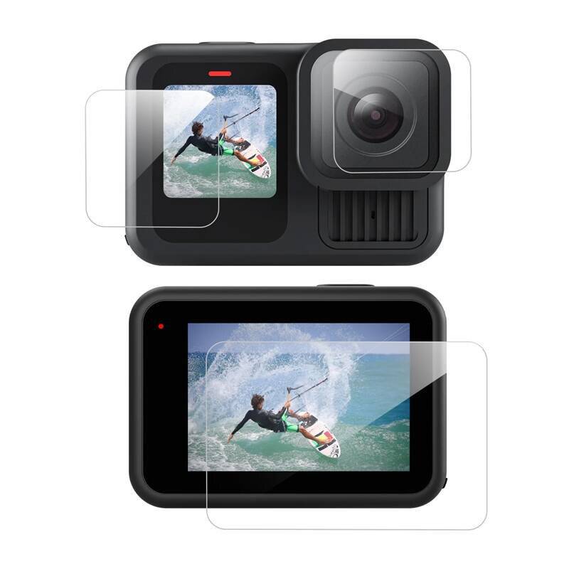 Telesin - S6-FLM-07-TGP - Telesin 3-in-1-Hartglas für GoPro Hero 13 Black (S6-FLM-07-TGP)-0