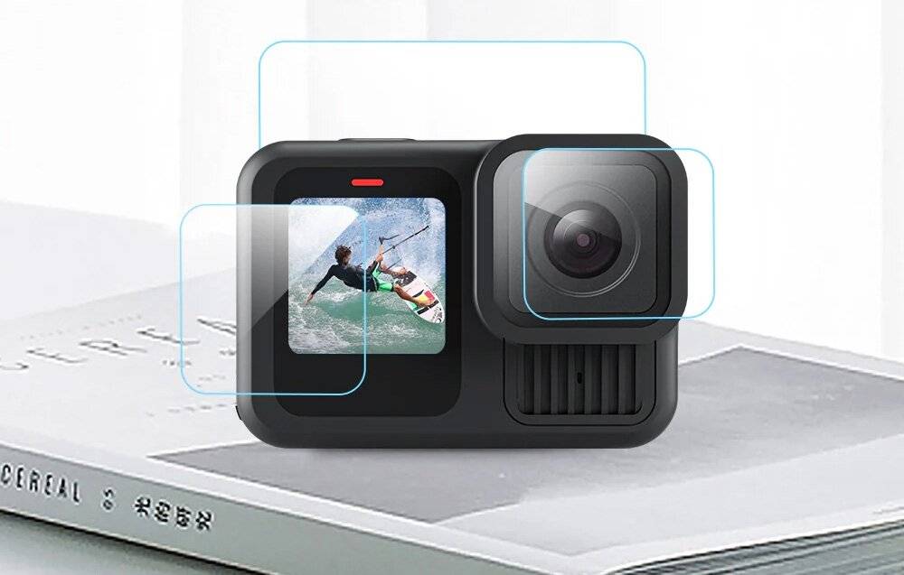 Telesin - S6-FLM-07-TGP - Telesin 3-in-1-Hartglas für GoPro Hero 13 Black (S6-FLM-07-TGP)-1