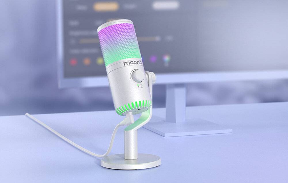 Preisbild für Gaming-Mikrofon Maono DM30RGB (weiß)