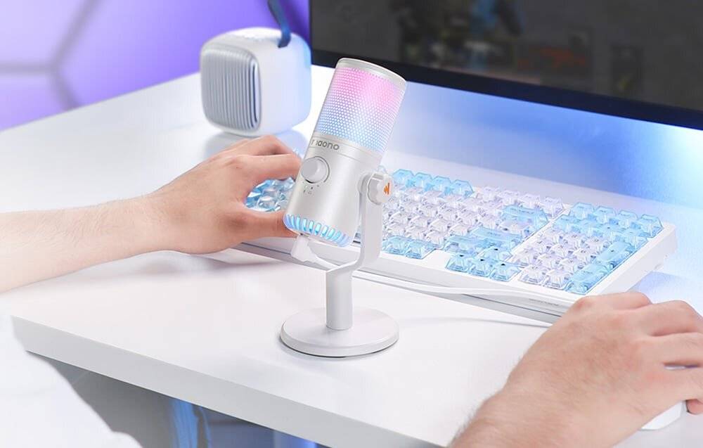 Preisbild für Gaming-Mikrofon Maono DM30RGB (weiß)