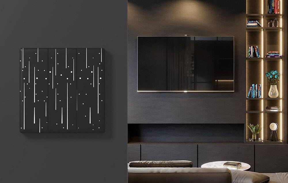 Preisbild für Dekorative Abdeckung / Kappe für T5 SONOFF Star 3C Touch-Schalter