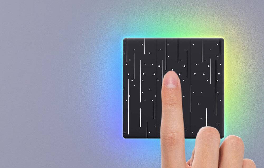 Preisbild für Dekorative Abdeckung / Kappe für T5 SONOFF Star 3C Touch-Schalter