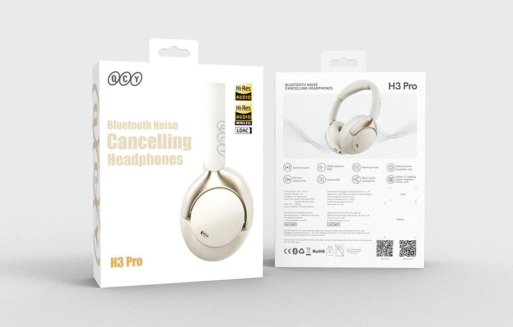 Symbolbild für QCY H3 Pro Headphones White
