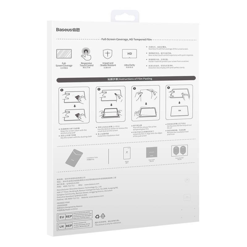 Symbolbild für Baseus - SGJC120402 - Baseus Crystal 0,3 mm gehärtetes Glas für das Huawei MatePad Pro 11" Tablet