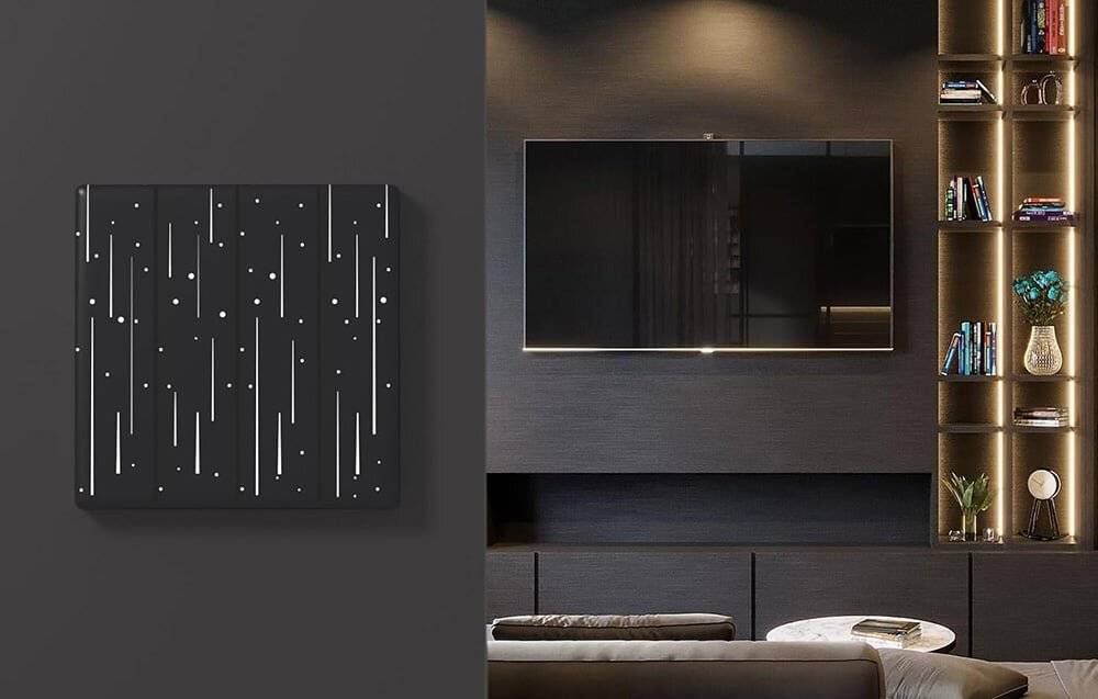 Preisbild für Sonoff - T5-4C-86-star - Dekorative Abdeckung/Kappe für T5 SONOFF Star 4C Touch-Schalter