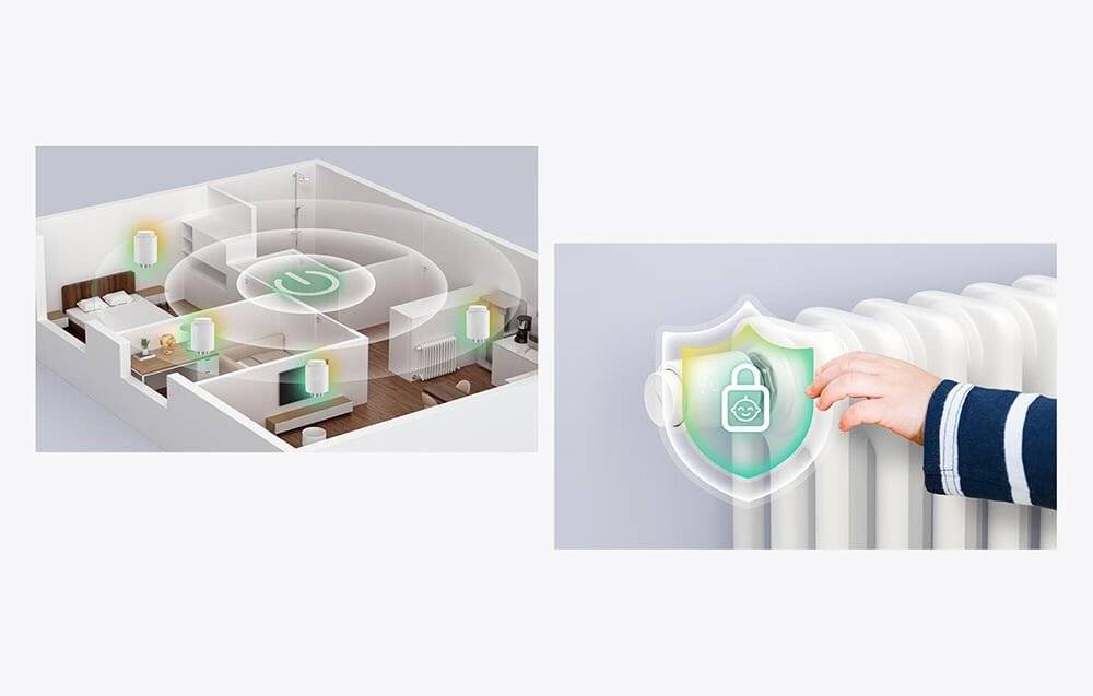 Smart Thermostat Heizkörperventil Sonoff TRVZB Zigbee 3.0-5