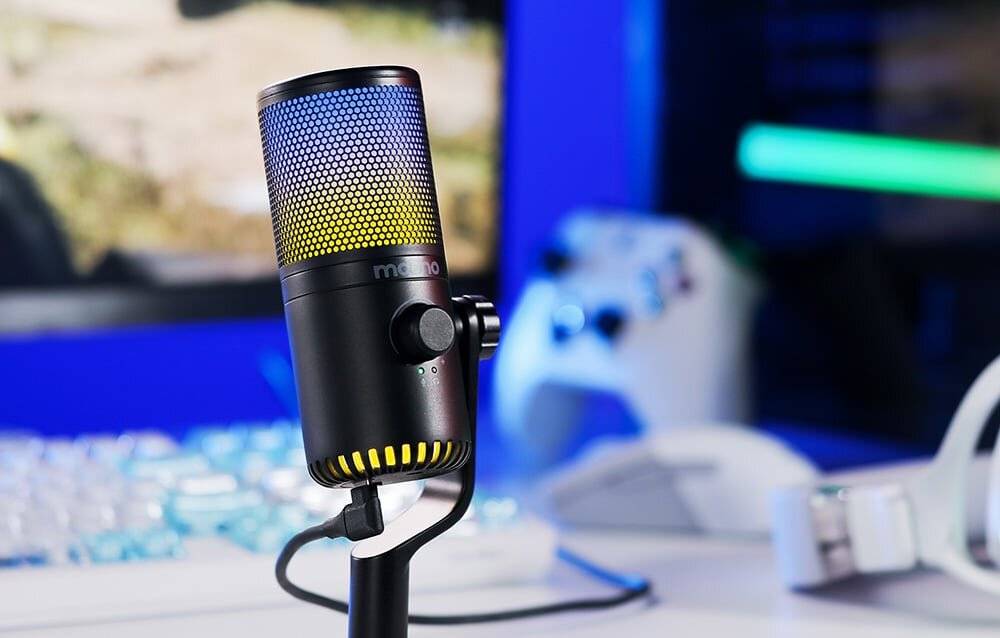 Preisbild für Gaming-Mikrofon Maono DM30RGB (schwarz)