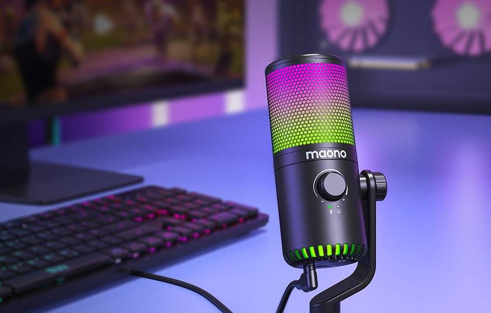 Gaming-Mikrofon Maono DM30RGB (schwarz)-2