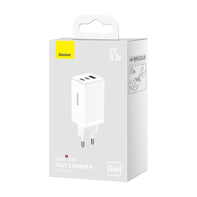 Symbolbild für Baseus GaN5 Pro - Drinnen - AC - USB - Weiß