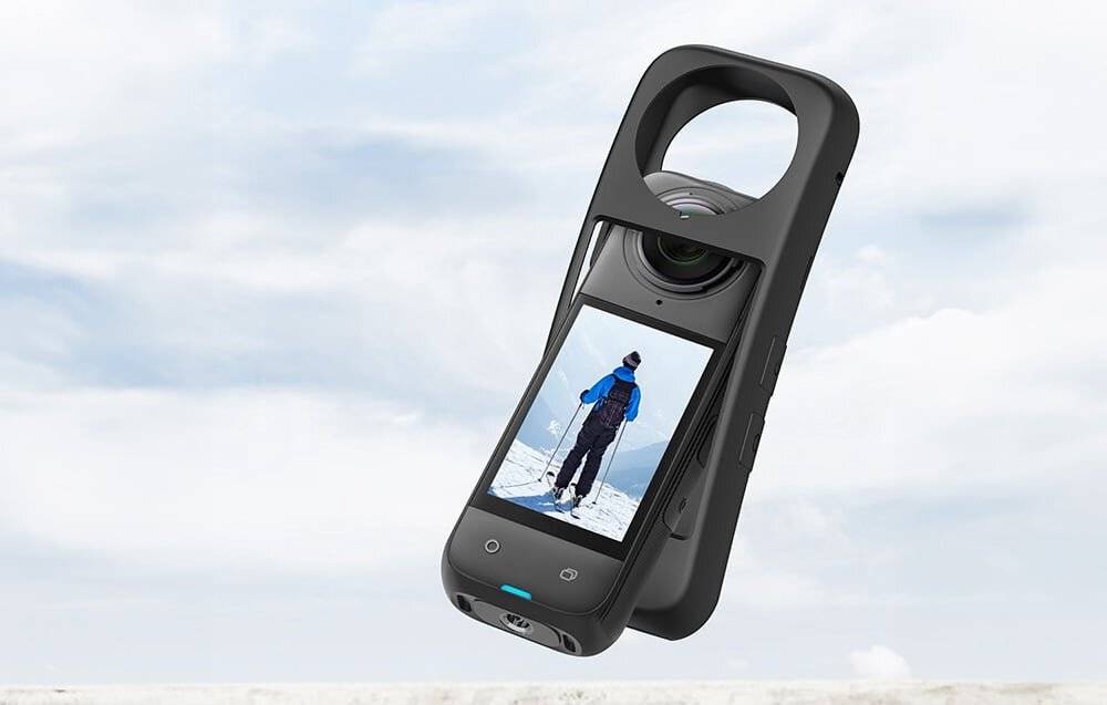 Puluz - PU985B - Silikon-Schutzhülle PULUZ für Insta360 X4 (schwarz)-3