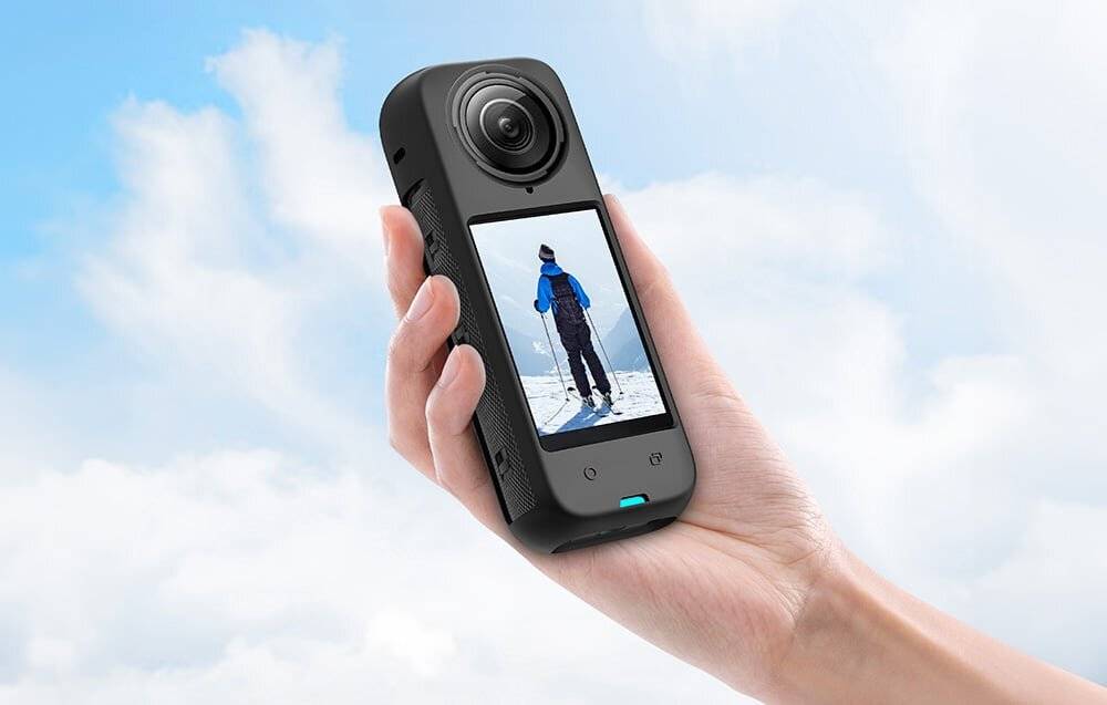Puluz - PU985B - Silikon-Schutzhülle PULUZ für Insta360 X4 (schwarz)-1