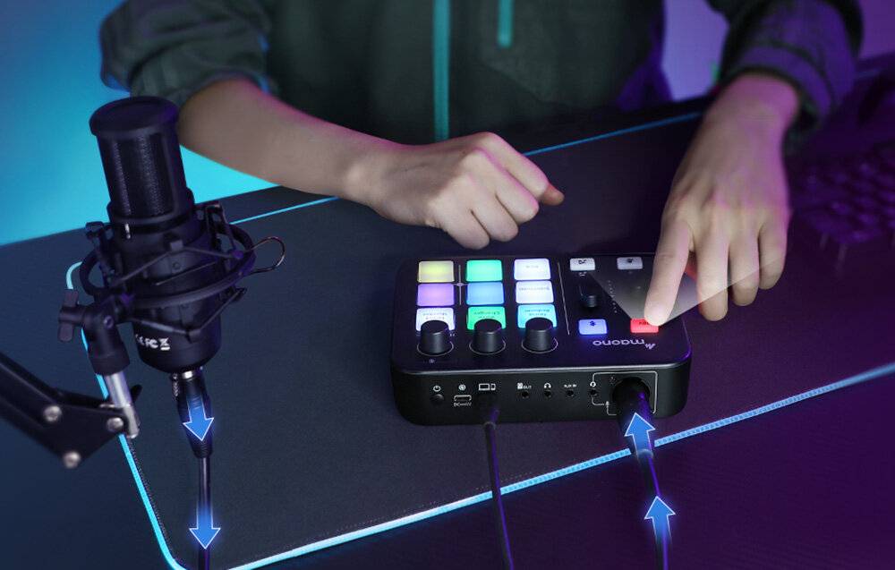 Maono G1 Neo Soundkarte Schwarz-3