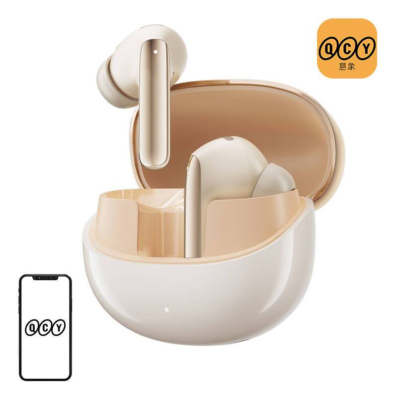 QCY - HT08 gold - TWS QCY MeloBuds Pro HT08 Kopfhörer, ANC (gold)-0