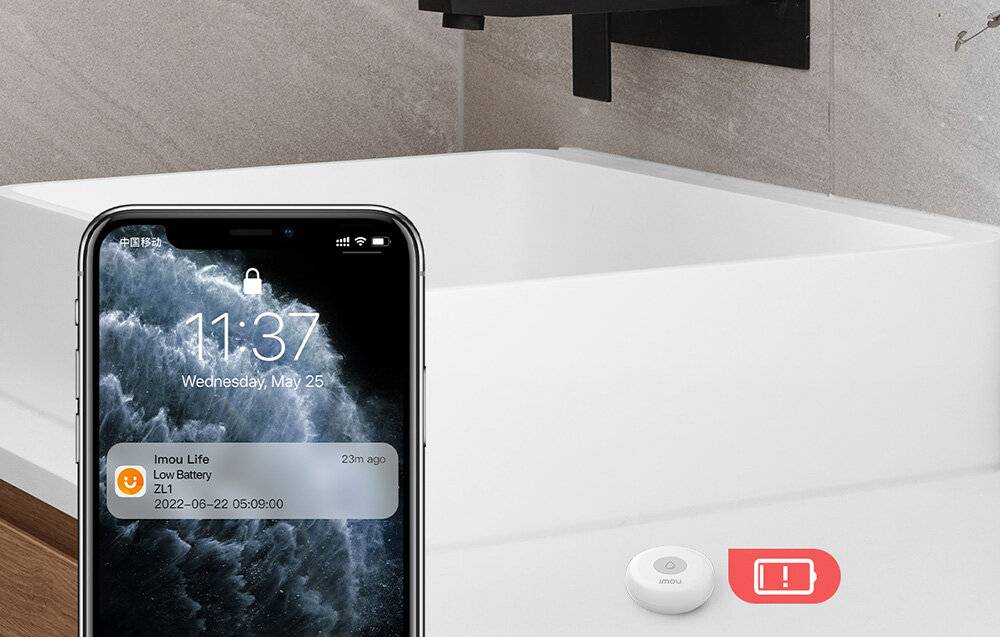 Preisbild für Intelligenter Wasserlecksensor IMOU ZL1 ZigBee
