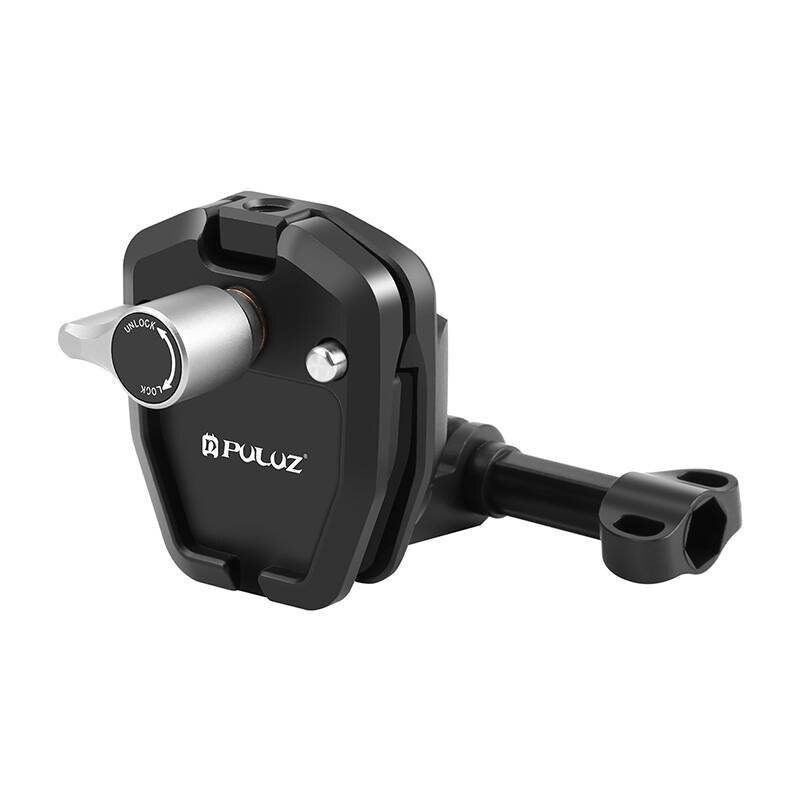 Puluz - PU942B - PULUZ Motorrad-Windschutzscheibenclip für Sportkameras (DJI Osmo Action 4, GoPro Hero 12, Insta360 Ace-1