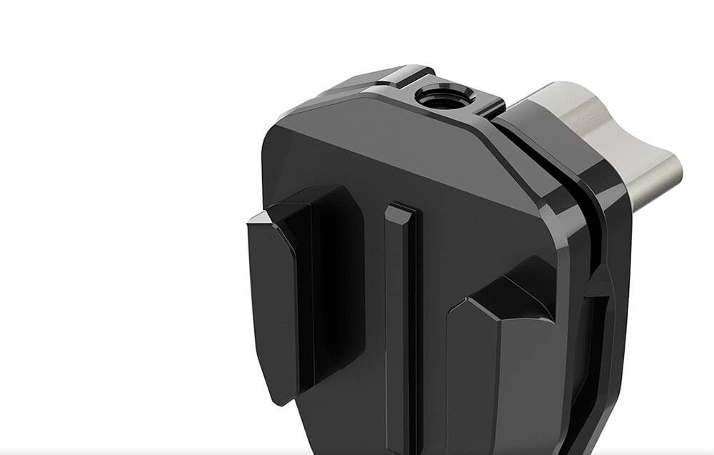 Puluz - PU942B - PULUZ Motorrad-Windschutzscheibenclip für Sportkameras (DJI Osmo Action 4, GoPro Hero 12, Insta360 Ace-3