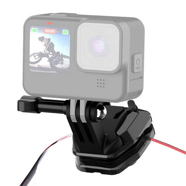Puluz - PU942B - PULUZ Motorrad-Windschutzscheibenclip für Sportkameras (DJI Osmo Action 4, GoPro Hero 12, Insta360 Ace