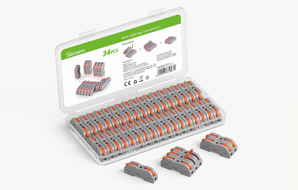 Sonoff - D1_1 - Kabelverbinder-Set Sonoff (34 Stück)-0