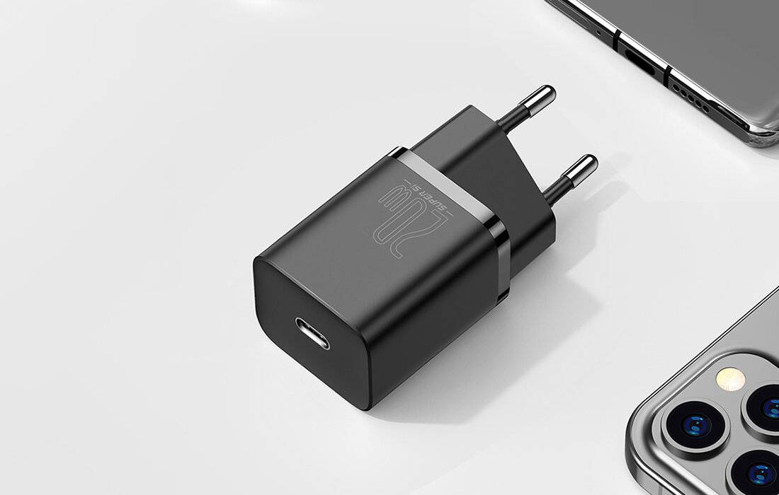 Preisbild für Baseus - CCSUP-B02 - Netzladegerät Baseus Super Si Quick Charger 1C 20W (weiß)
