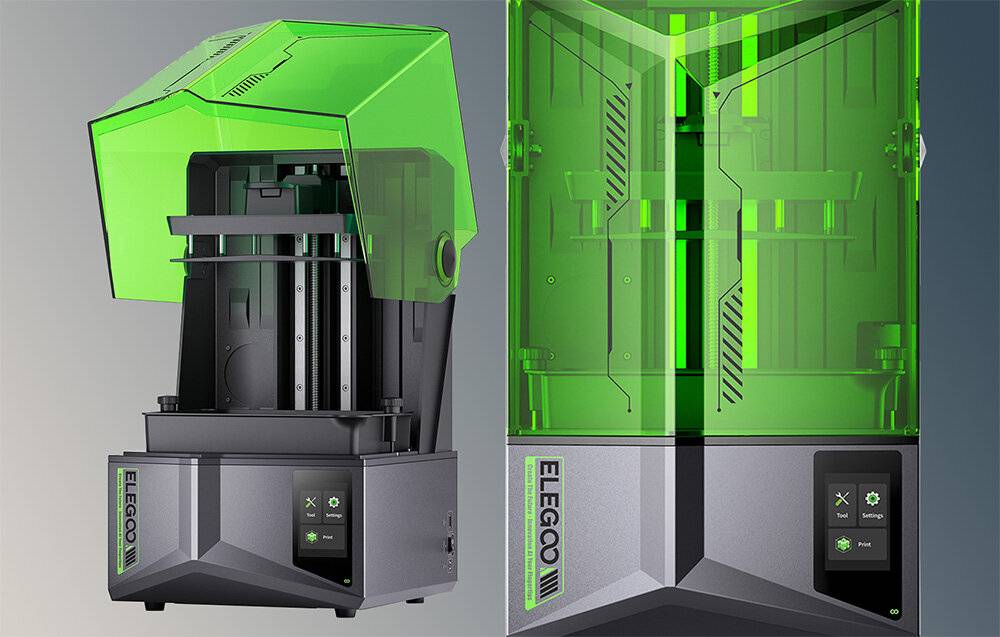 Preisbild für MSLA 3D-Drucker mit 10" 12K Mono-LCD, Bauraum 218 x 122 x 220 mm, Auto-Nivellierung