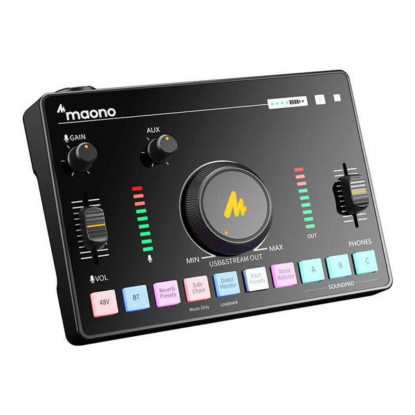 Maono - AMC2 Neo - Audiomischer & Soundkarte AMC2 Neo
