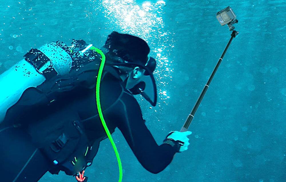 Preisbild für Telesin - WSS-001 - Selfie-Stick TELESIN mit Kugelkopf für Action-Kameras