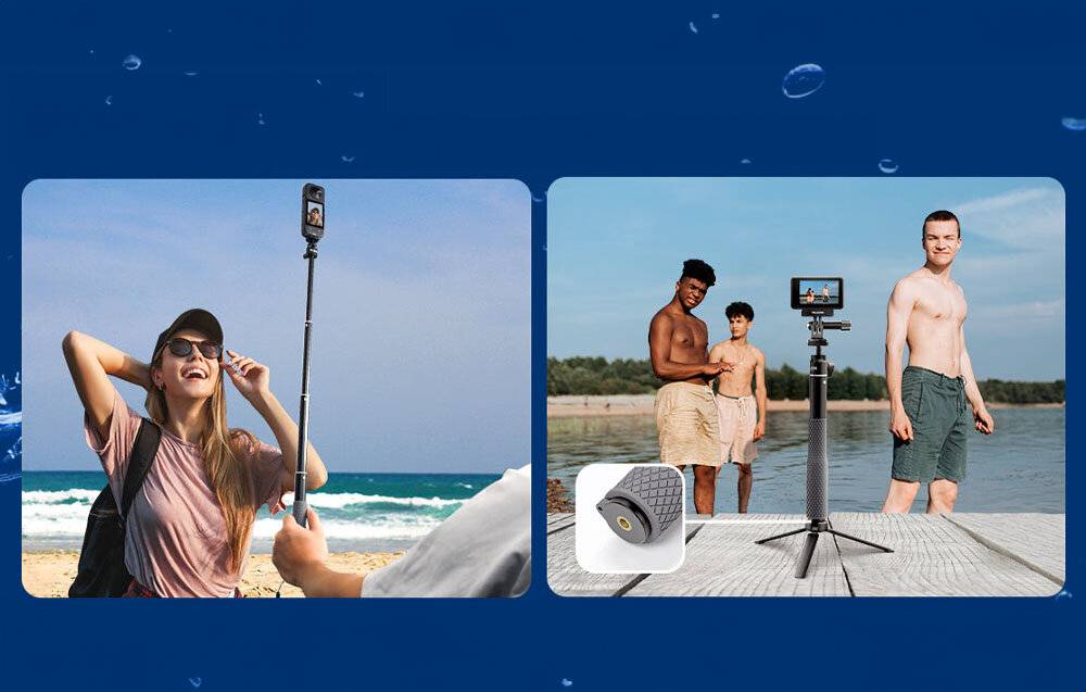 Preisbild für Telesin - WSS-001 - Selfie-Stick TELESIN mit Kugelkopf für Action-Kameras